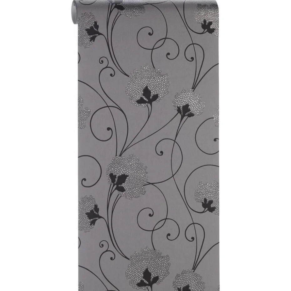 Behang Romy Grijs