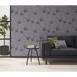 Behang Romy Grijs