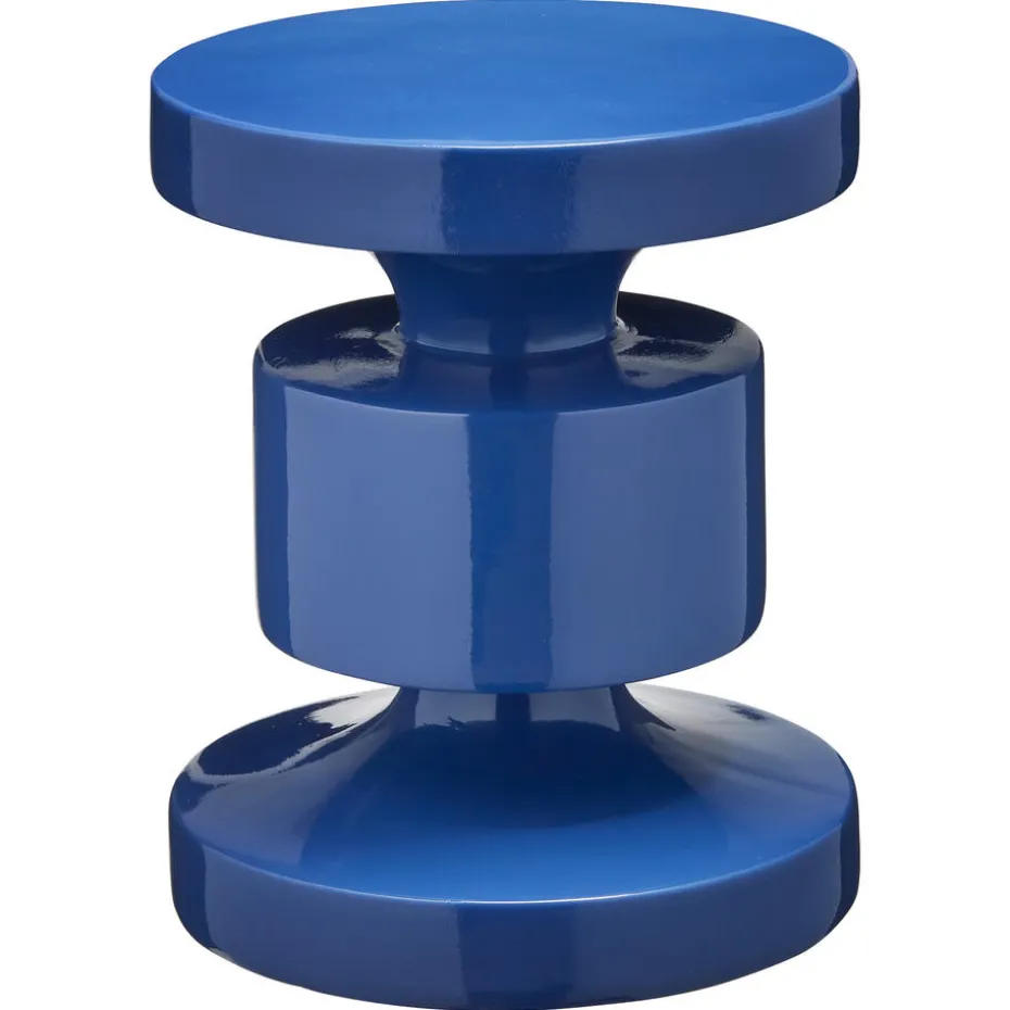 Bijzettafel Pinetto Blauw 33x33x40 Cm