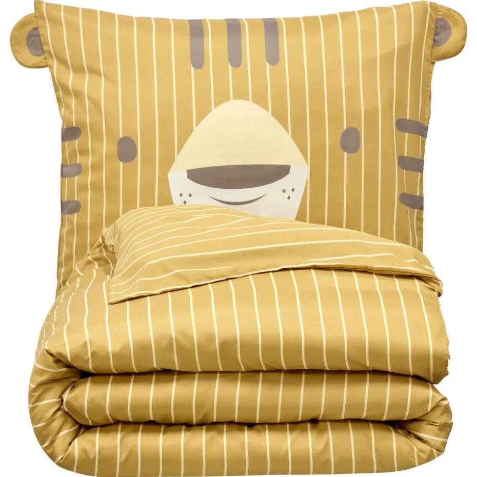 Dekbedovertrek Tijger Oker