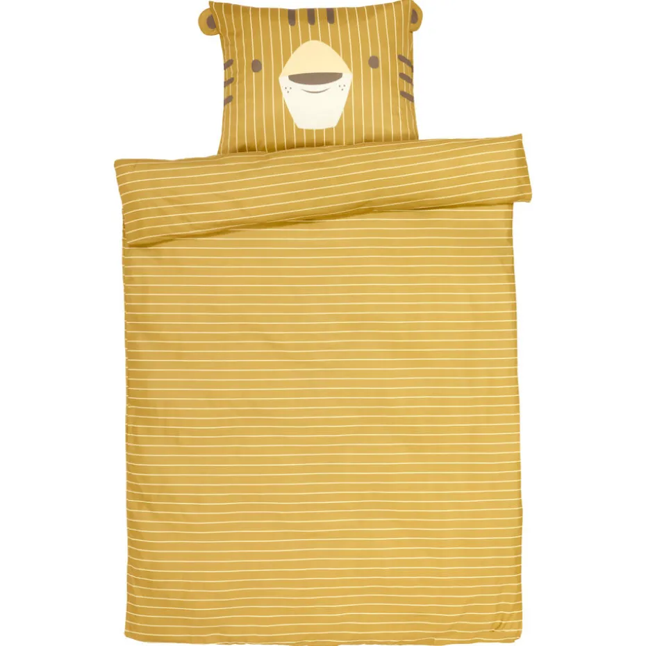 Dekbedovertrek Tijger Oker