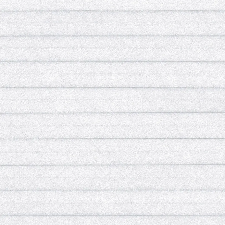 Dubbel Plisségordijn Vera Wit Lichtdoorlatend