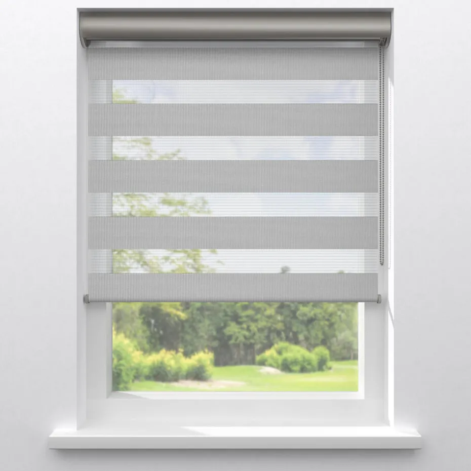 Duo Rolgordijn Dean Grijs