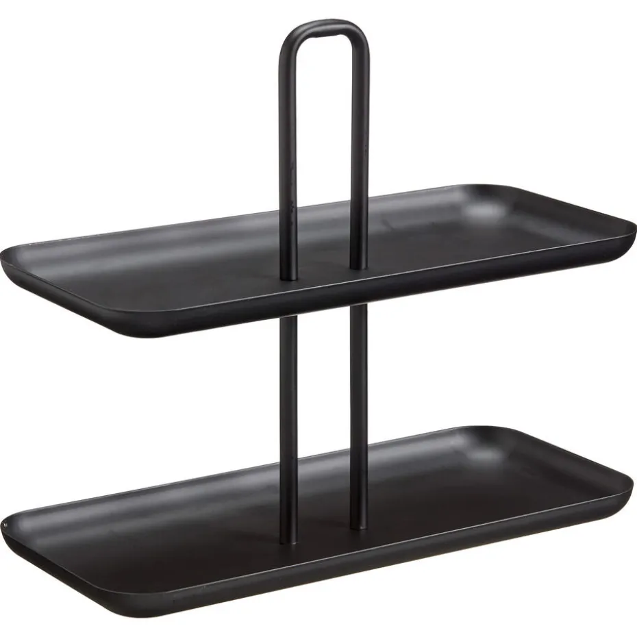 Etagère Recht Zwart