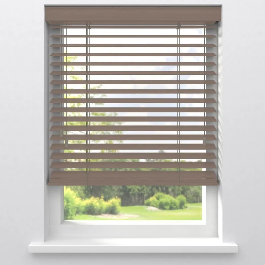 Fenstr Houten Jaloezie Jens Naturel 50mm