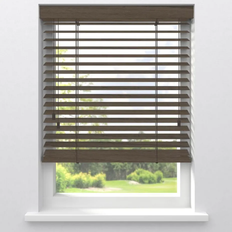 Fenstr Houten Jaloezie Jens Bruin 50mm