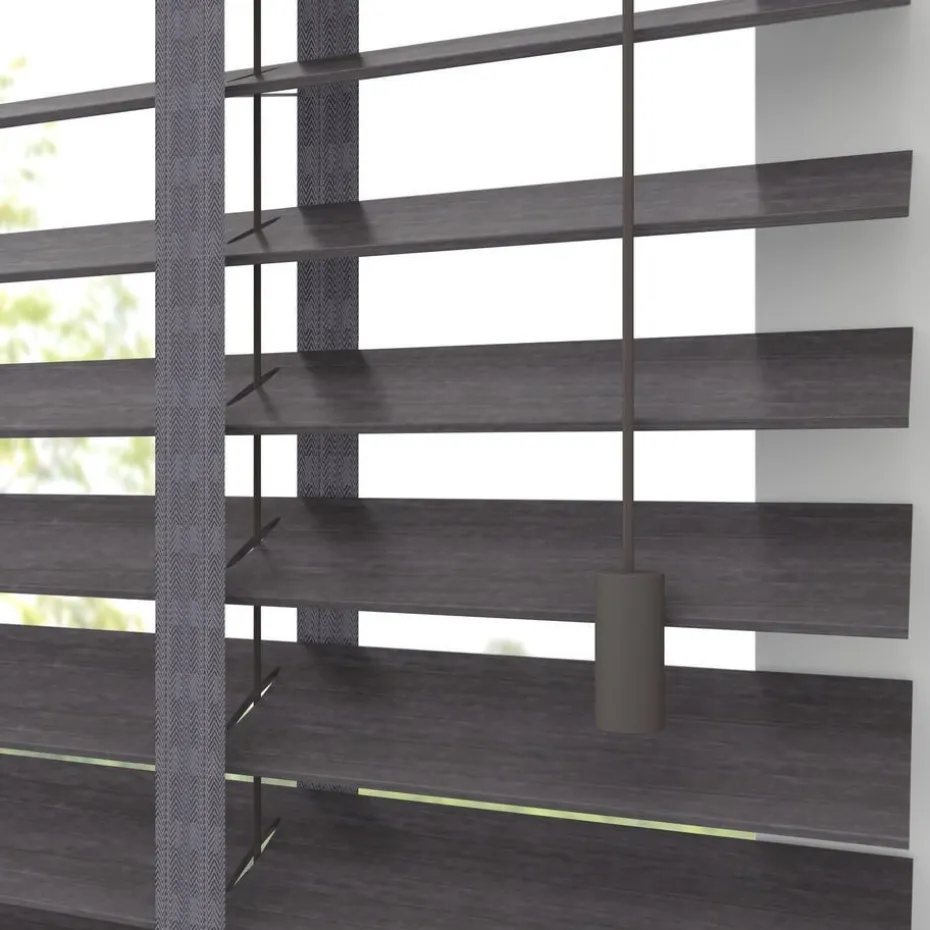 Fenstr Houten Jaloezie Jonas Grijs 50mm