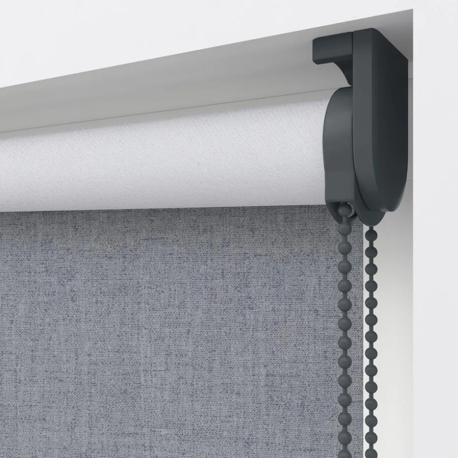 Fenstr Rolgordijn Liv Grijs Verduisterend