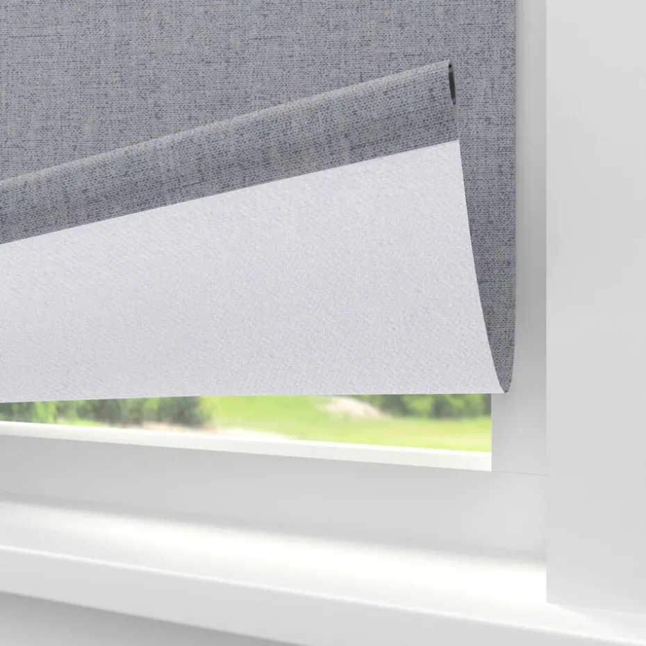 Fenstr Rolgordijn Liv Grijs Verduisterend