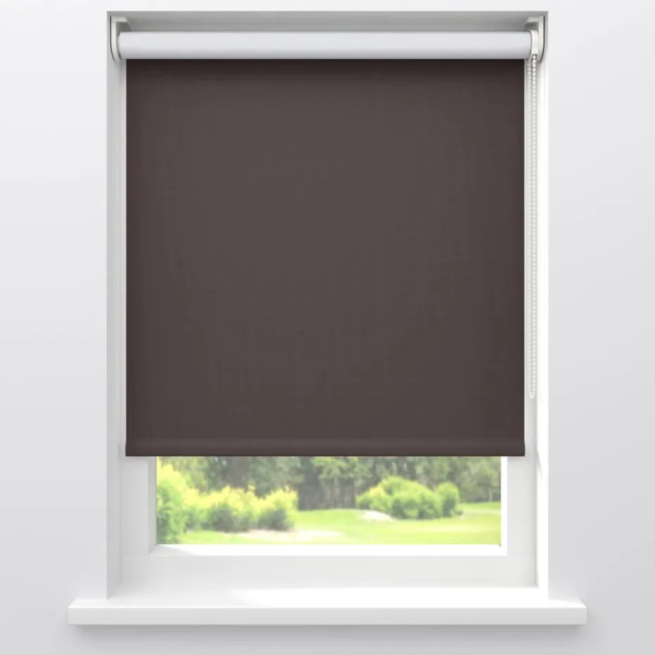 Fenstr Rolgordijn Noor Bruin Verduisterend