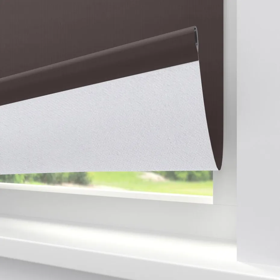 Fenstr Rolgordijn Noor Bruin Verduisterend