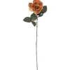 Kunstbloem Roos Terra