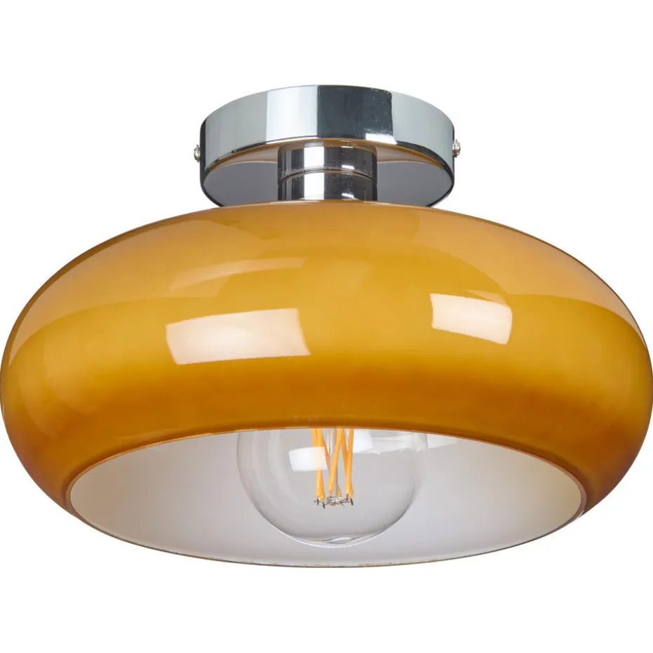 Plafondlamp Leda Bruin