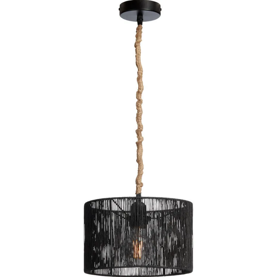 Snoerpendel Touw Zwart