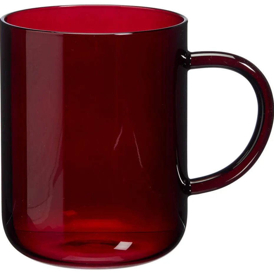Theeglas Solid Retro Rood - 450 Ml