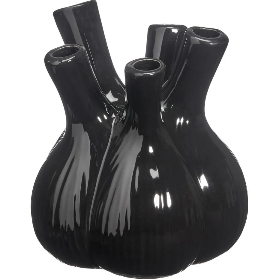 Vaas Tulp Zwart 17x20 Cm