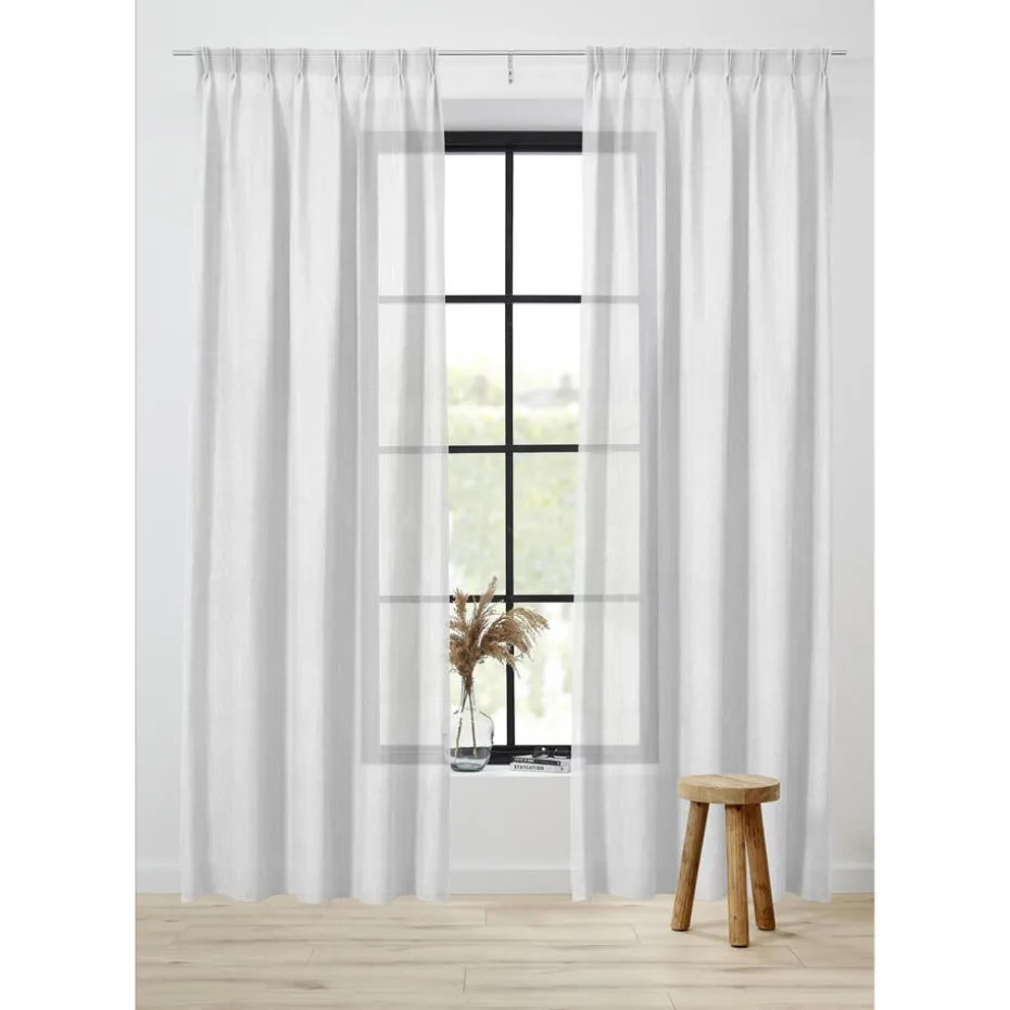 Vitrage Viola Wit 150 Cm