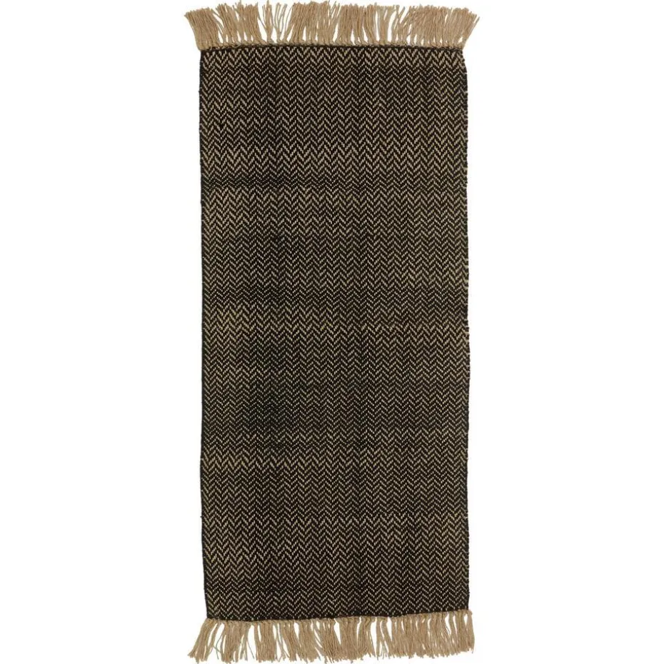 Vloerkleed Buna Zwart Naturel